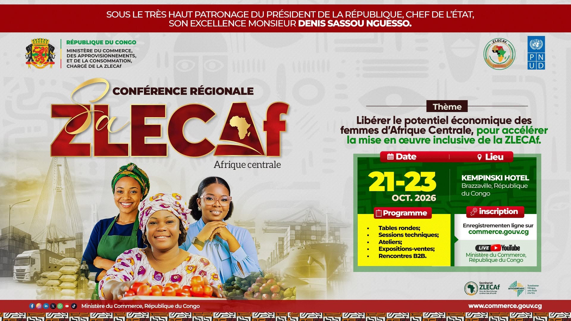 Conférence régionale ZLECAf 2026 : la FAFECA en route vers Consommons Local